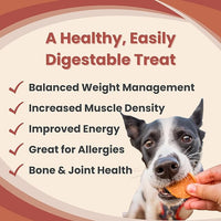 Farm To Pet - Dog Treats Chicken & Turkey Chip Protein Value Pack, 100% All Natural, Single Ingredient Training Treats, Made in USA, for Small, Medium, and Large Dogs