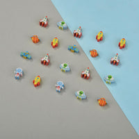 300PCS Mini Cute Animals and Fruits Pencil Erasers for Kids Bulk – Fun for Kids & Family - small / Outer space - image 2