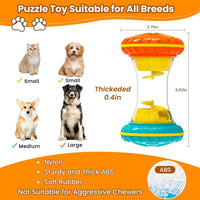 Interactive Dog Toys, Dog Puzzle Toys for Smart - Yellow - image 2