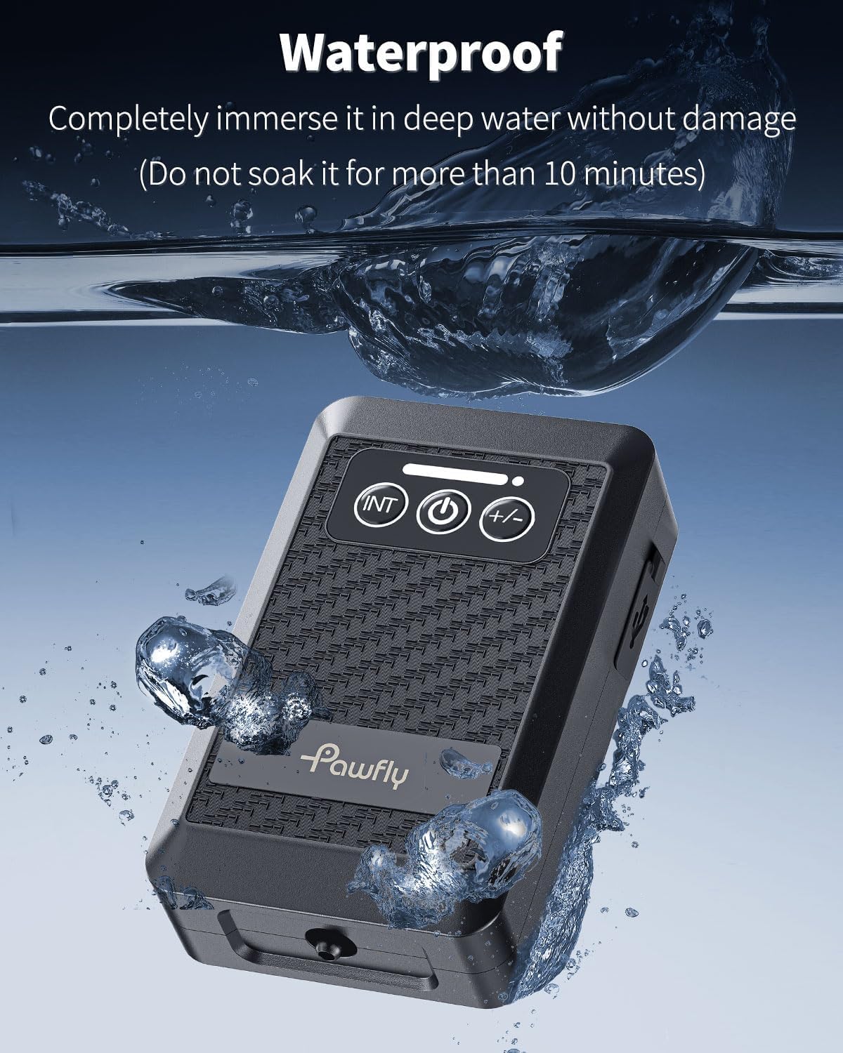 Pawfly Aquarium Lithium Battery Powered Air Pump USB Rechargeable - 5 to 20 Gal（1.5 W） - image 4