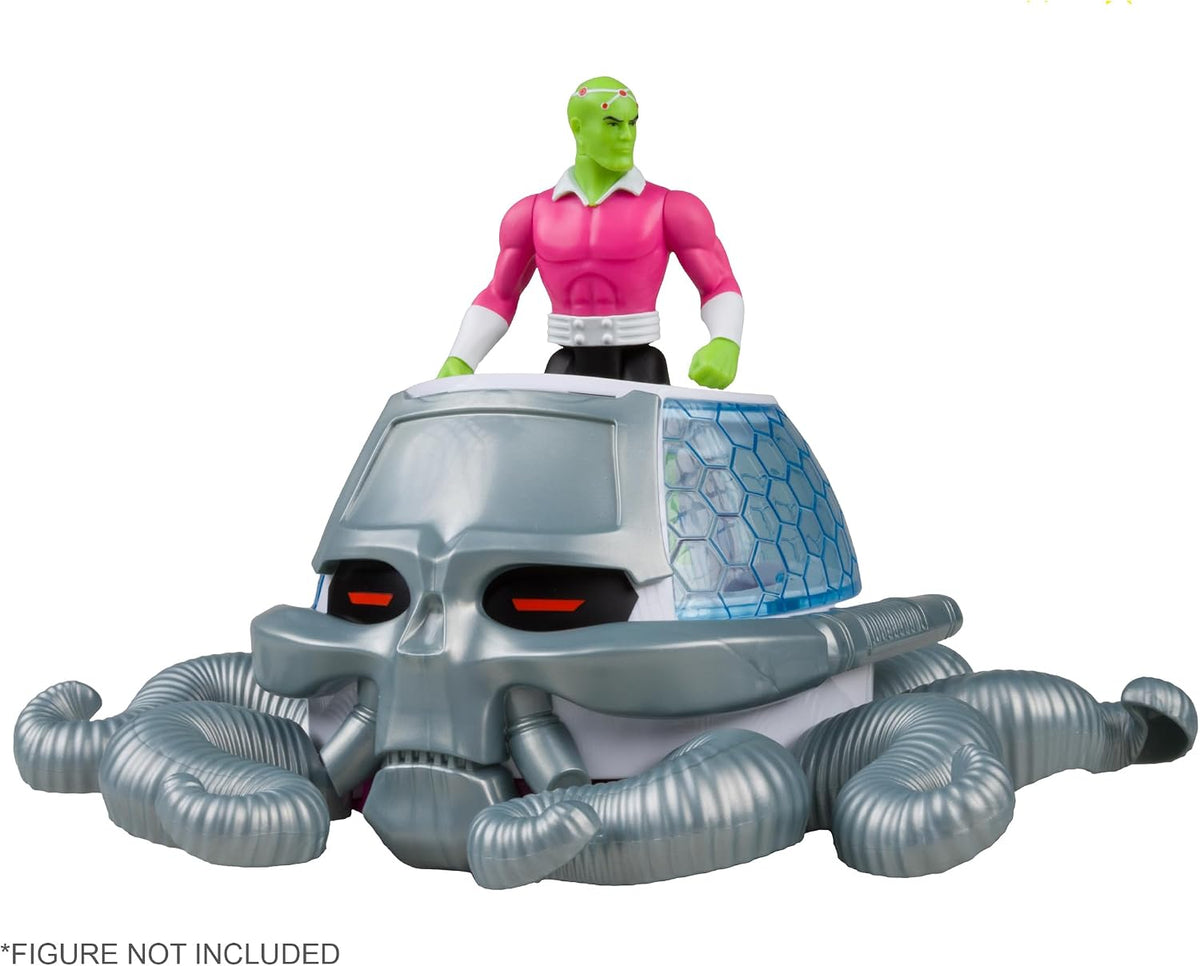 McFarlane Toys DC Super Powers Brainiac Skull Ship vehicle with moving tentacles - view 3