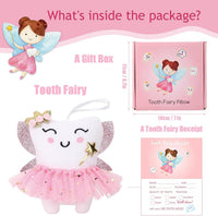 SQIMZAR Tooth Fairy Pillow - Pink - image 2