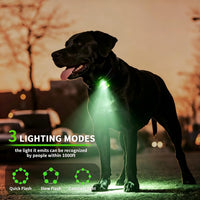 LaRoo Dog Lights, Led Collar Lights for Nighttime Walking - Green-B - image 3