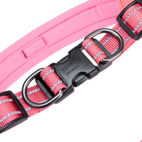 EXCELLENT ELITE SPANKER Reflective Step-in Dog Harness Vest Chest - Pink / XL-Chest 26-28" - image 4