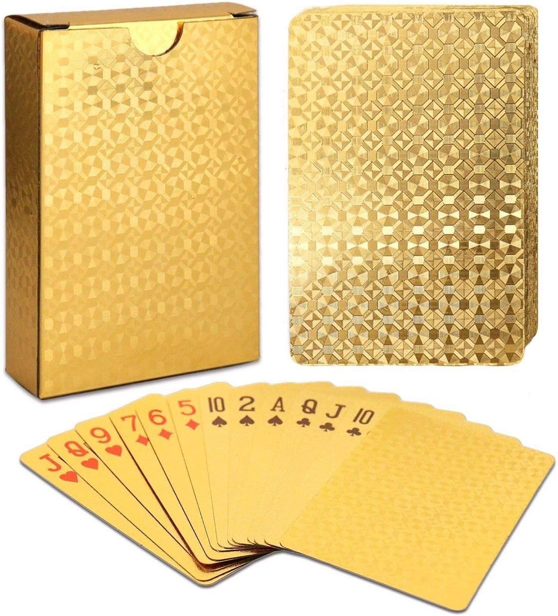 EAY Gold Waterproof Playing Cards - Gold 1-pack