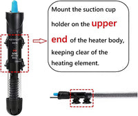 AQUANEAT Aquarium Heater, 100W Fish Tank Heater - 25W - image 3