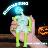 Halloween Pop Tubes Sensory Toys for Kids Boo Basket Stuffer Gifts – Fun for Kids & Family - Halloween - image 4