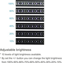 WaterRebirth Aquarium LED Light Fish Tank Light (20-26”)