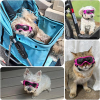 Dog Sunglasses for Extra Small Breed UV Protection Windproof XS Dog - X-Small / Pink - image 2