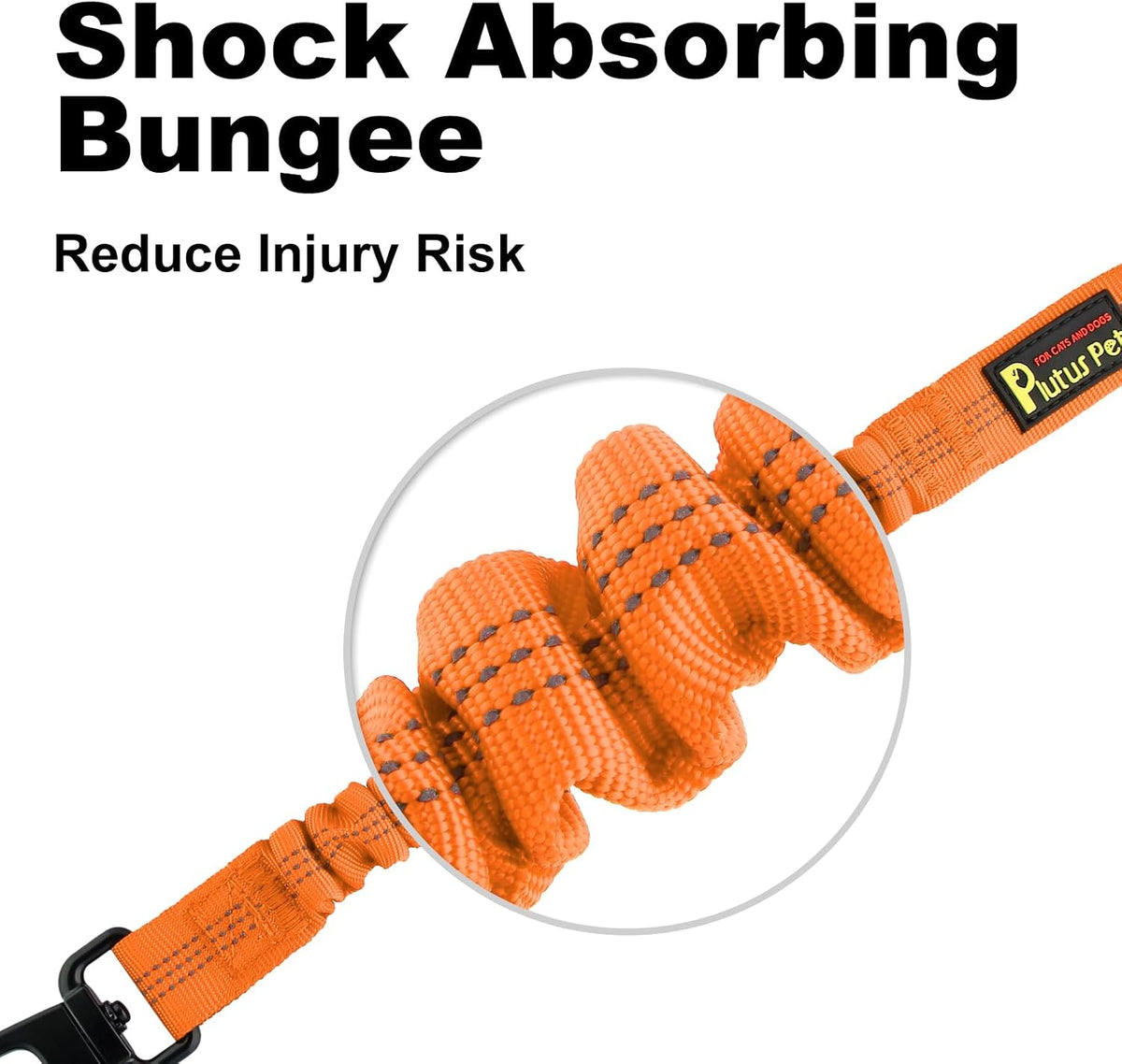 Plutus Pet Dog Seat Belt for Car - Orange - image 4