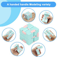 InfinityCube Fidget Toys for Kids and Adults - Blue & Purple Galaxy / 2 - image 2