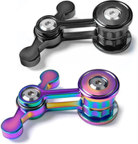 Fidget Spinner Toys for Adults Teen Boy - 2pc Color+black