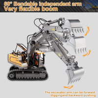 Dwi Dowellin Rc Bulldozer Toys for Boys - Excavator H - image 3