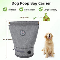 Dog Poop Bag Holder for Leash with Waste Bags Dispenser – Essentials for Dogs - image 2