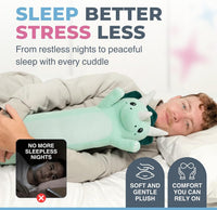 Cuddle Paws Unicorn Plush Body Pillow for Kids, Soft Toy - Dinosaur / Small - 23 Inches - image 2