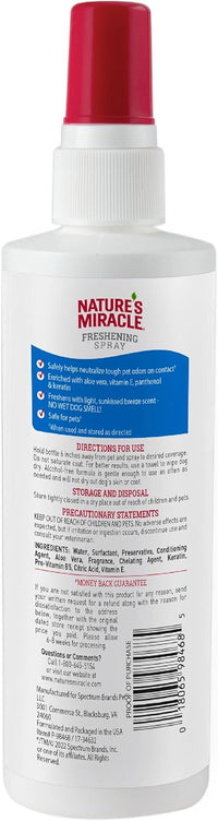 Nature's Miracle Freshening Spray for Dogs - Sunkissed Breeze / 8 fl oz (Pack of 1) - image 2