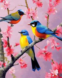 Paint by Numbers DIY Acrylic Painting Kit for Kids & Adults Beginner - Bird