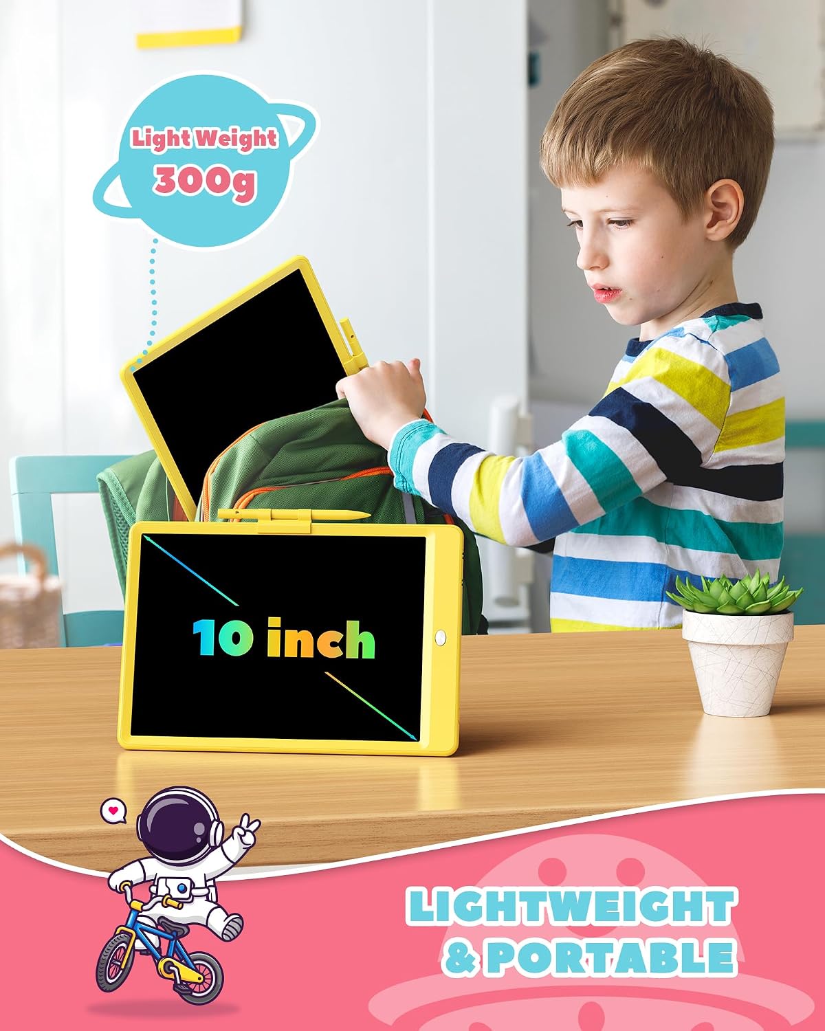 ORSEN LCD Writing Tablet 10 Inch - Yellow / 10 Inch - image 4