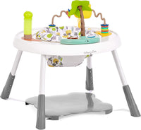 Dream On Me Curio Sit N Seek baby activity center in lime with rotating seat and detachable toys - view 2