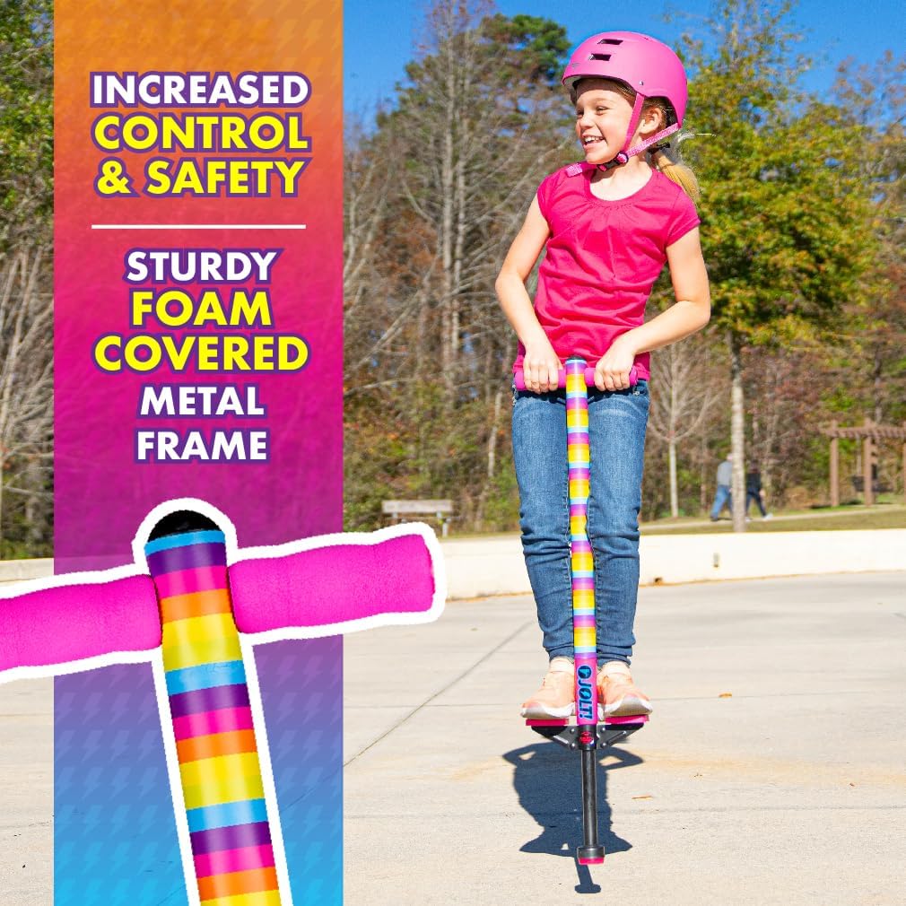 Flybar Jolt Pogo Stick for Kids - Rainbow - image 3