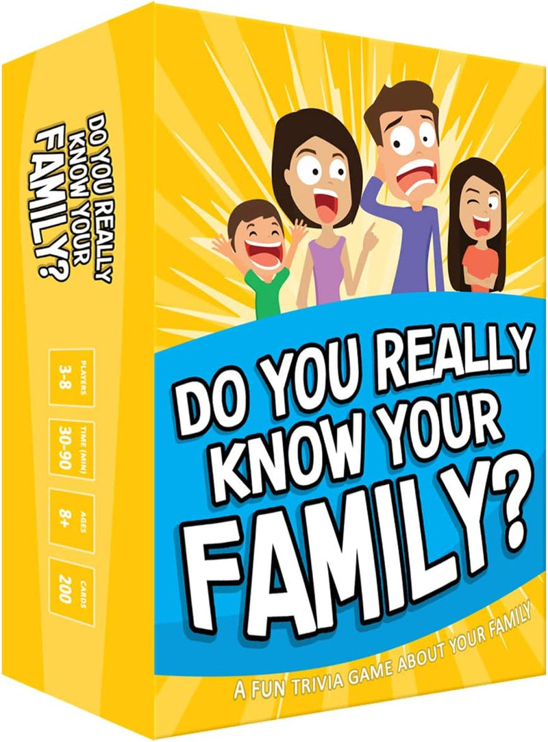 Do You Really Know Your Family? Fun Family Game for Kids