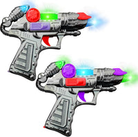 ArtCreativity Ranger Light Up Toy Gun Set of 2 with Flashing Lights