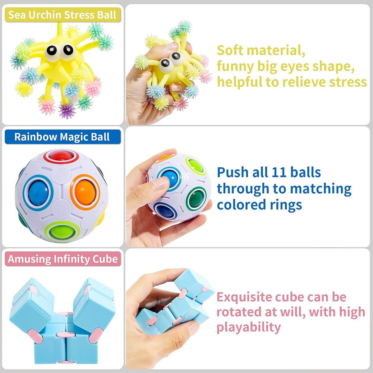 76 Pack Sensory Fidget Toys Set - image 2