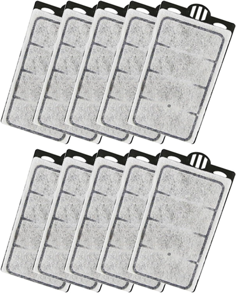 Moonorange 10 Pack Auqarium Filter Replacement Plates - 10pcs Cartridges