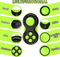Original Fidget Toy Game, Rubberized Classical Controller – Fun for Kids & Family - 2 / Original Version/Green Style - image 3