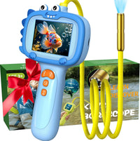 Kids Borescope Camera Toy with Lights for Boys and Girls Ages 3-12 – Fun for Kids & Family - Blue
