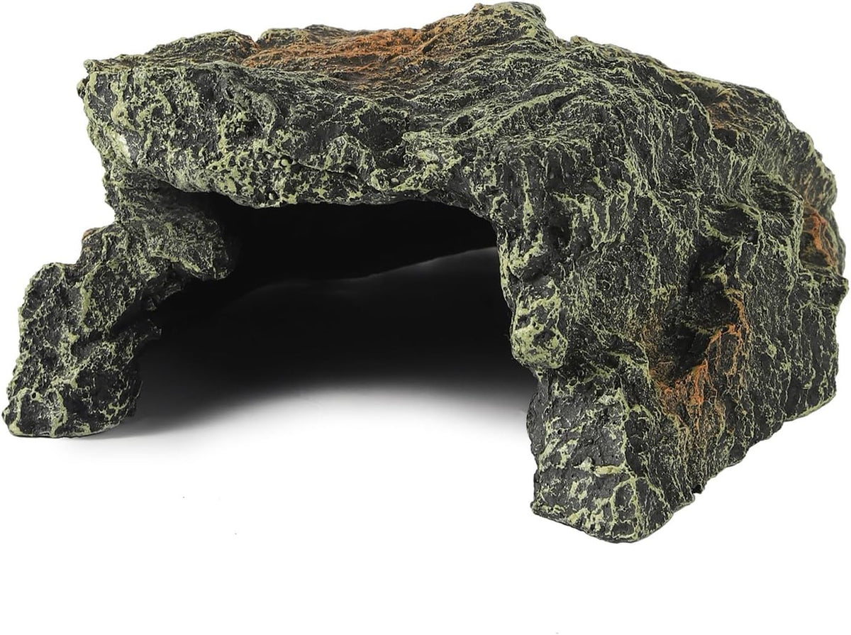IBWell Resin Reptile Rock Cave, Lizard Tank Décor