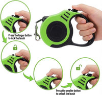 PETIMP Retractable Dog Leash Lightweight 16FT Leash Set – Essentials for Dogs - GREEN - image 4