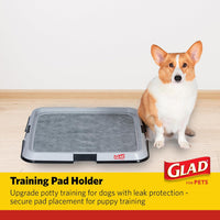 Glad for Pets Puppy Potty Training Pad Holder Tray - image 2