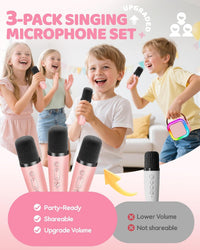 IROO Mini Karaoke Machine for Kids - Rose - image 3
