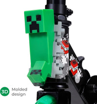 Voyager 2 wheel kids kick scooter with light up LED wheels and Minecraft design - view 5