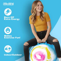 WALIKI Hopper Ball for Adults, Jumping & Hopping Ball for Mom - Multicolored / XL: Teenagers (22”/55CM) - image 2