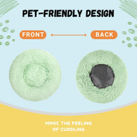 Bunny Bed Large Rabbit Hideout Soft & Comfortable – Daily Care for Small Pets - Green - image 4