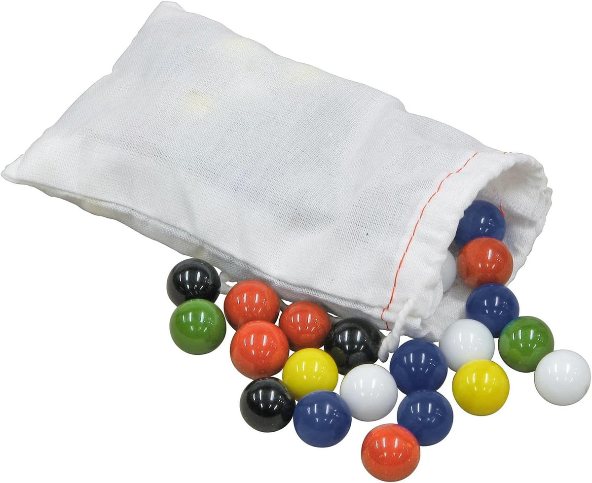 Marbles for Chinese Checkers, 60 pc, 10 each of 6 colors