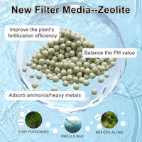 16 Pack Filter Cartridge Compatible with Whisper Filters 20i,40i/IQ20,30,45,60/PF20,30,40,60 and ReptoFilter, Large Aquarium Replacement Filter Cartridges for Fish Tank