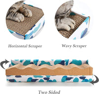 PEEKAB Cat Scratcher Cardboard Wide Scratching Board Reversible - M - image 2