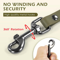 Wolfone Waterproof Dog Leash 10FT Long Line Training Leash for Dogs – Essentials for Dogs - 10ft x 0.52 IN / Army Green - image 2
