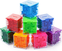 8 Pack Money Maze Puzzle Box for Cash Gift - 8 Pack