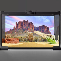 AWERT 36x18 in Desert Cactus Terrarium Backdrop Reptile Habitat - 36x18in/90x45cm - image 2
