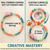 PREPHY Domino Train Toys Kids Games - Sakura Pink - image 4