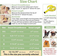 Mayerzon Dog Muzzle with Hook and Loop for Large Medium Small Dogs, Patented Soft Mesh Beagle Labrador Puppy Muzzles for Biting Chewing Grooming, Breathable, Adjustable, Allows Panting Drinking