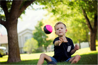 Blu Jay Mini Football 3-Pack - Pink, Orange, Green - image 3