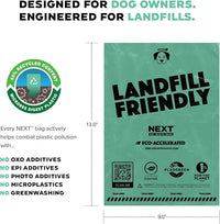 Doggy Do Good Next Pet Waste Bags for Dog Poop, Landfill Friendly, Recycled Plastic, Unscented, Leakproof, Strong, Thick, Earth Friendly, 240 Count