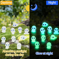 CCINEE 20Pcs Glow in Dark Tree Elves Fairy Luminous Ghost Micro - Cute - image 3
