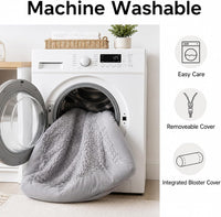 WESTERN HOME Orthopedic Dog Bed Washable Couch for Large Senior Dog - Grey / 50" x 36" x 7.5" - image 4