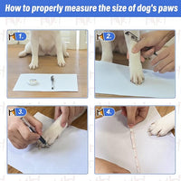 BEAUTYZOO Anti-Slip Dog Socks,Dog Shoes for Hot/Cold Pavement,Paw Protectors with Grips 3 Pairs for Puppy Small Medium Large Senior Old Dogs,Dog Socks to Prevent Licking and Hardwood Floor Protection